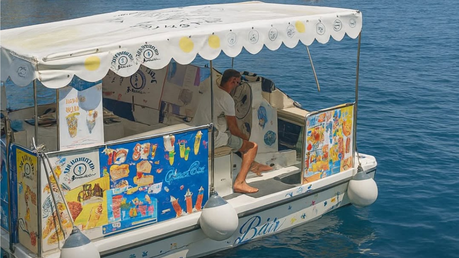 Najcool gelato spot definitivno se nalazi na brodiću usred mora na Siciliji