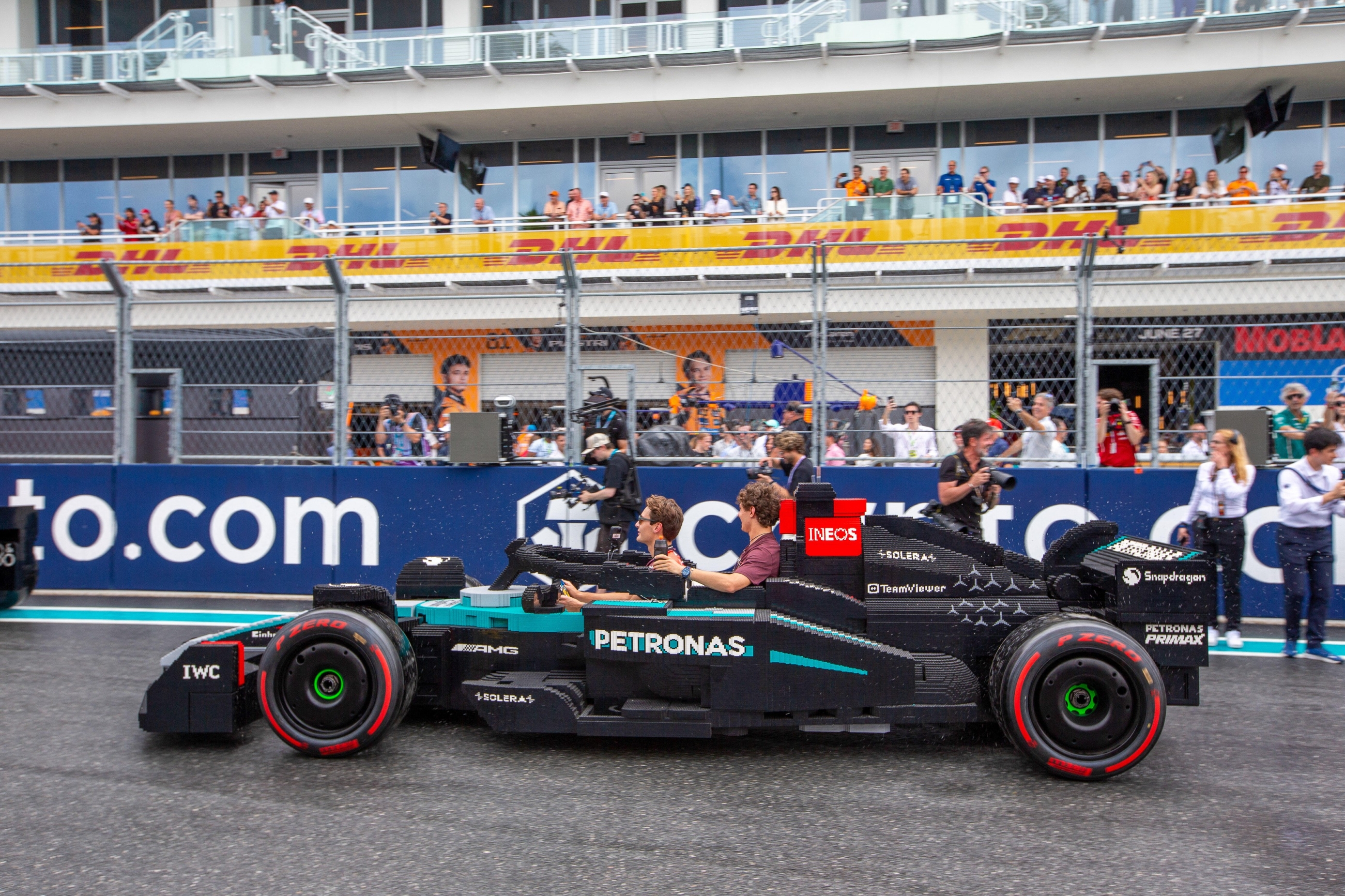 Sa staze u Arenu: Mercedesov F1 bolid sastavljen od LEGO kockica stiže u Zagreb