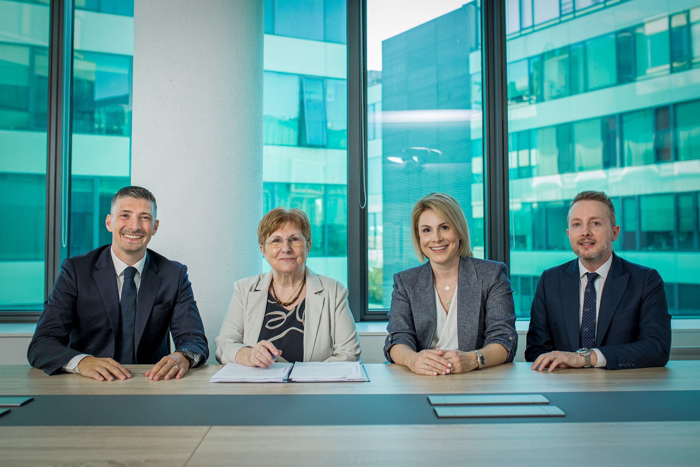 Ognjen Bagatin, Slava Podobnik Šarkanji, Petra Podobnik i Bojan Pintarić (1)