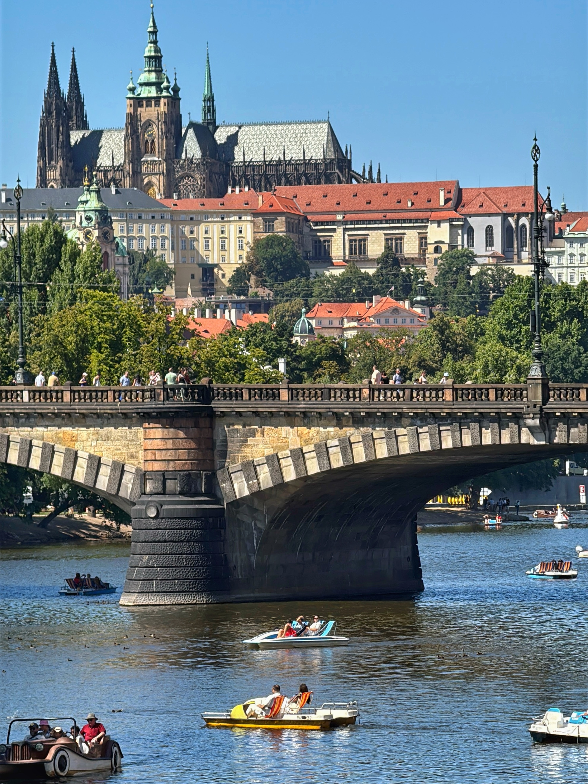 Pogled na Praški dvorac