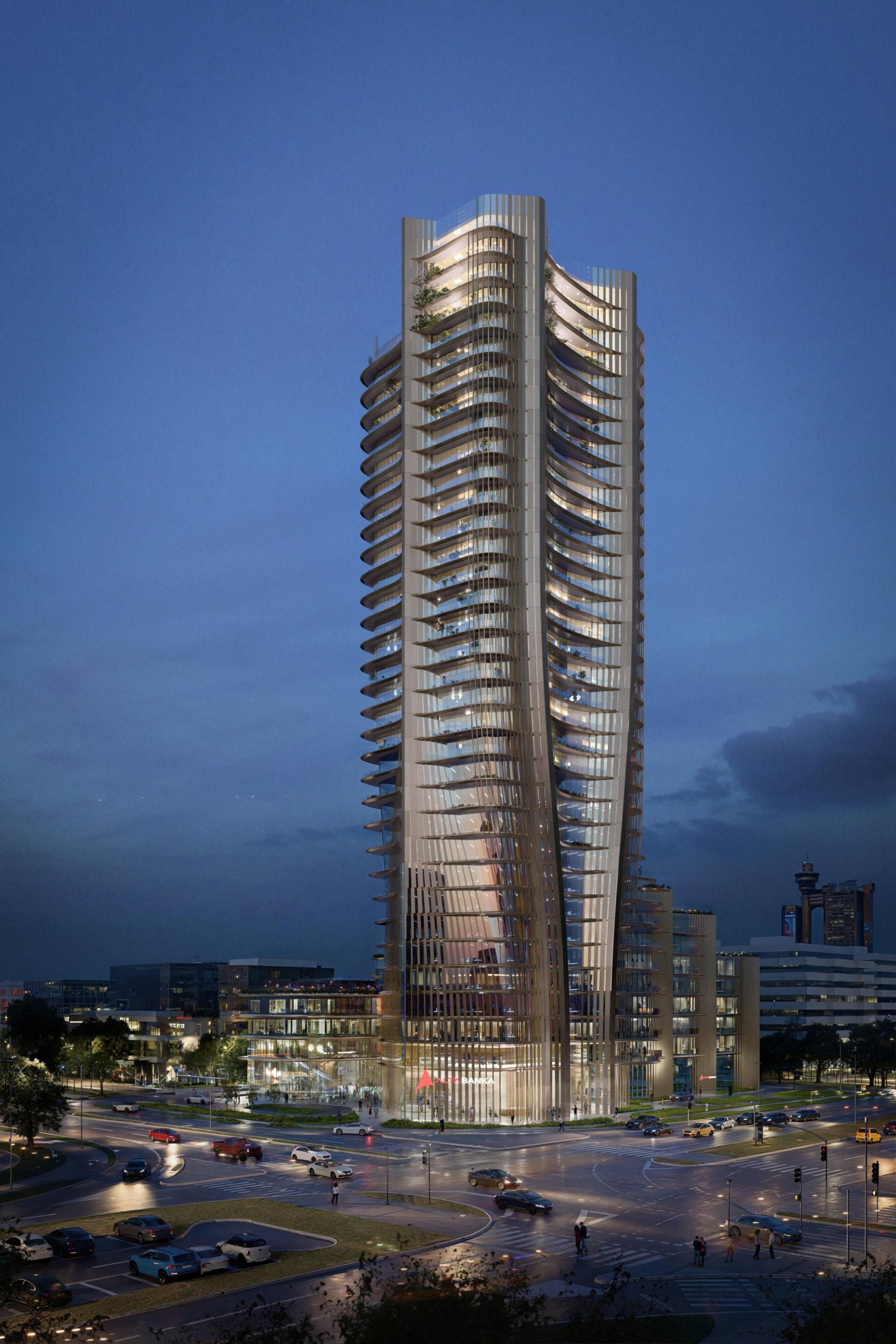 Beograd dobiva skulpturalni neboder s prepoznatljivim potpisom arhitektonskog studija Zaha Hadid
