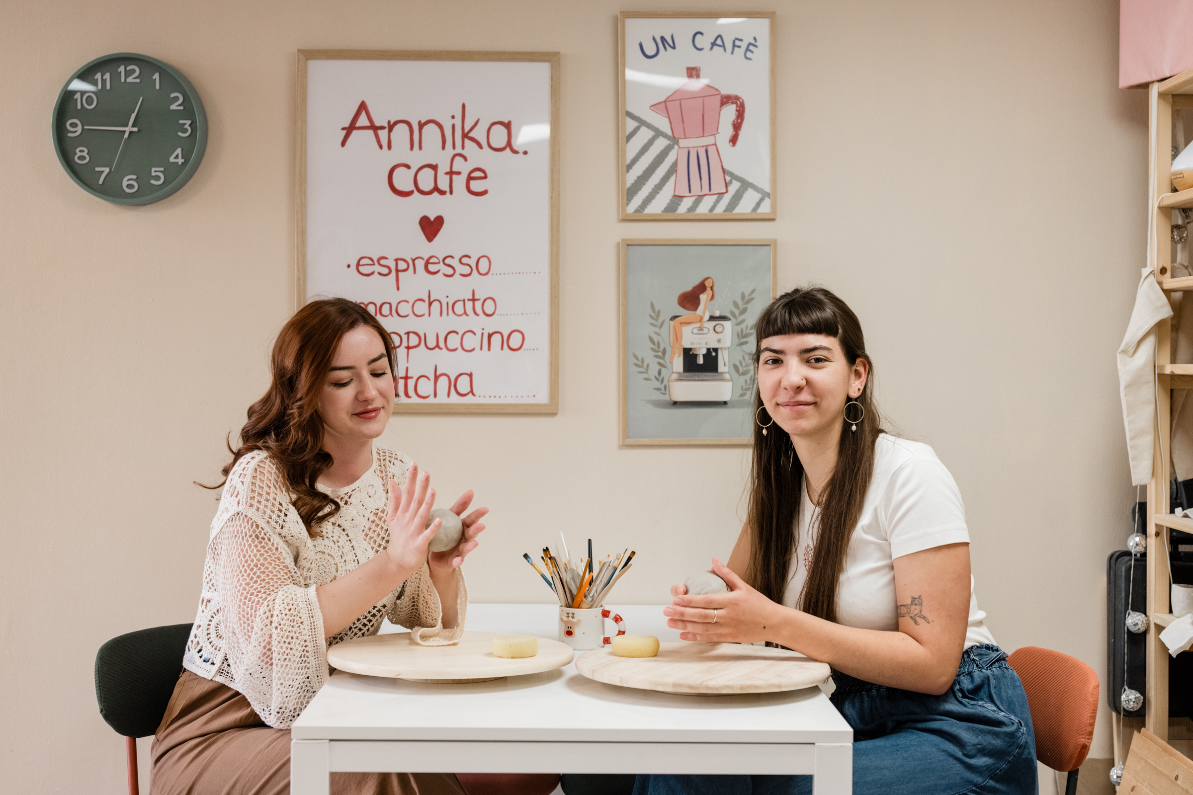 Ana i Nika su dječački san pretvorile u stvarnost i otvorile vlastiti studio keramike u Zagrebu