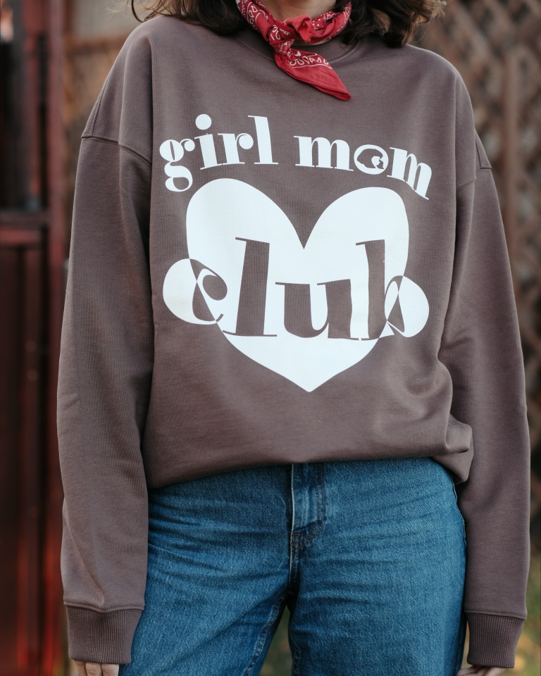 LFP collection Ana Bacinger Girl Mom Club Sweatshirt