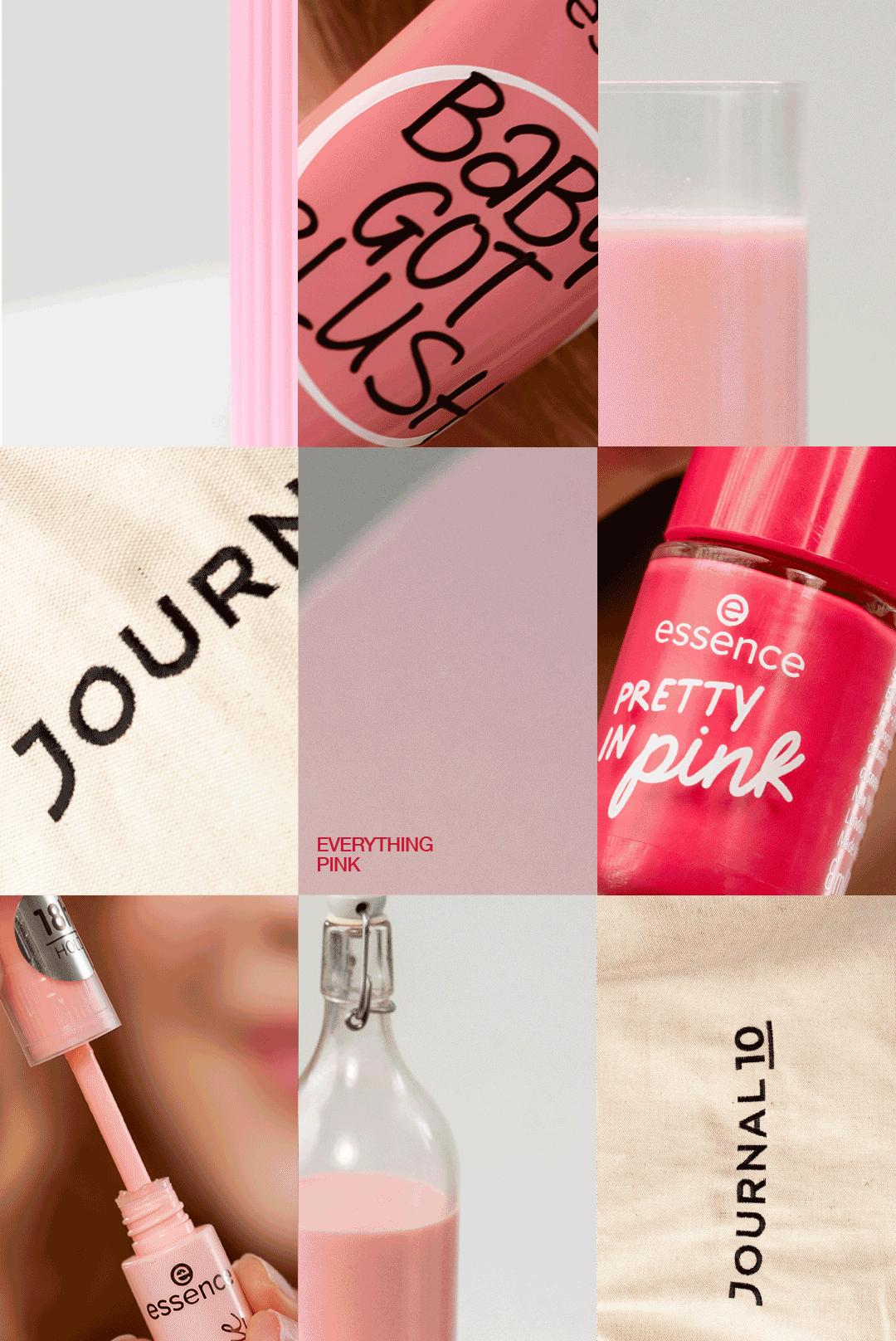 Journal Pink Bag