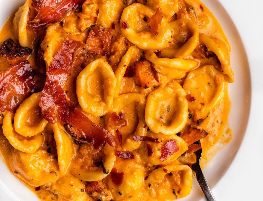 Pumpkin Feta Pasta