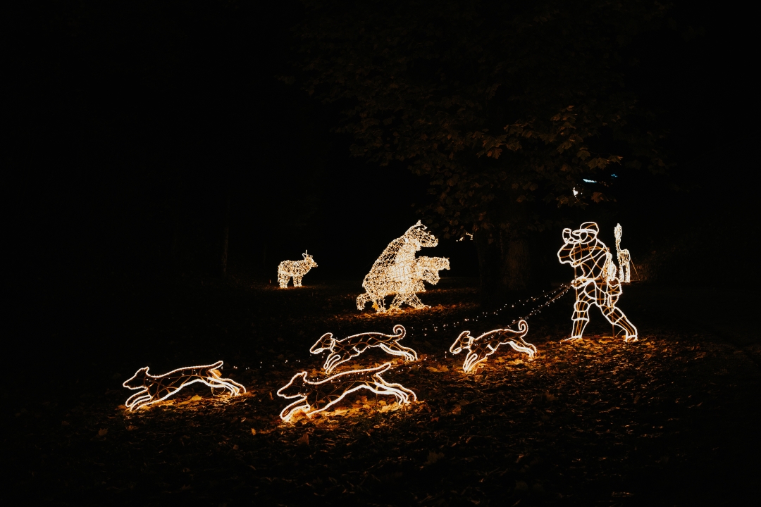 Trakošćan, Dvorac svjetla