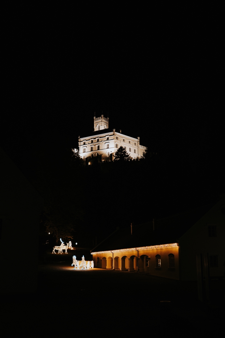 Trakošćan, Dvorac svjetla