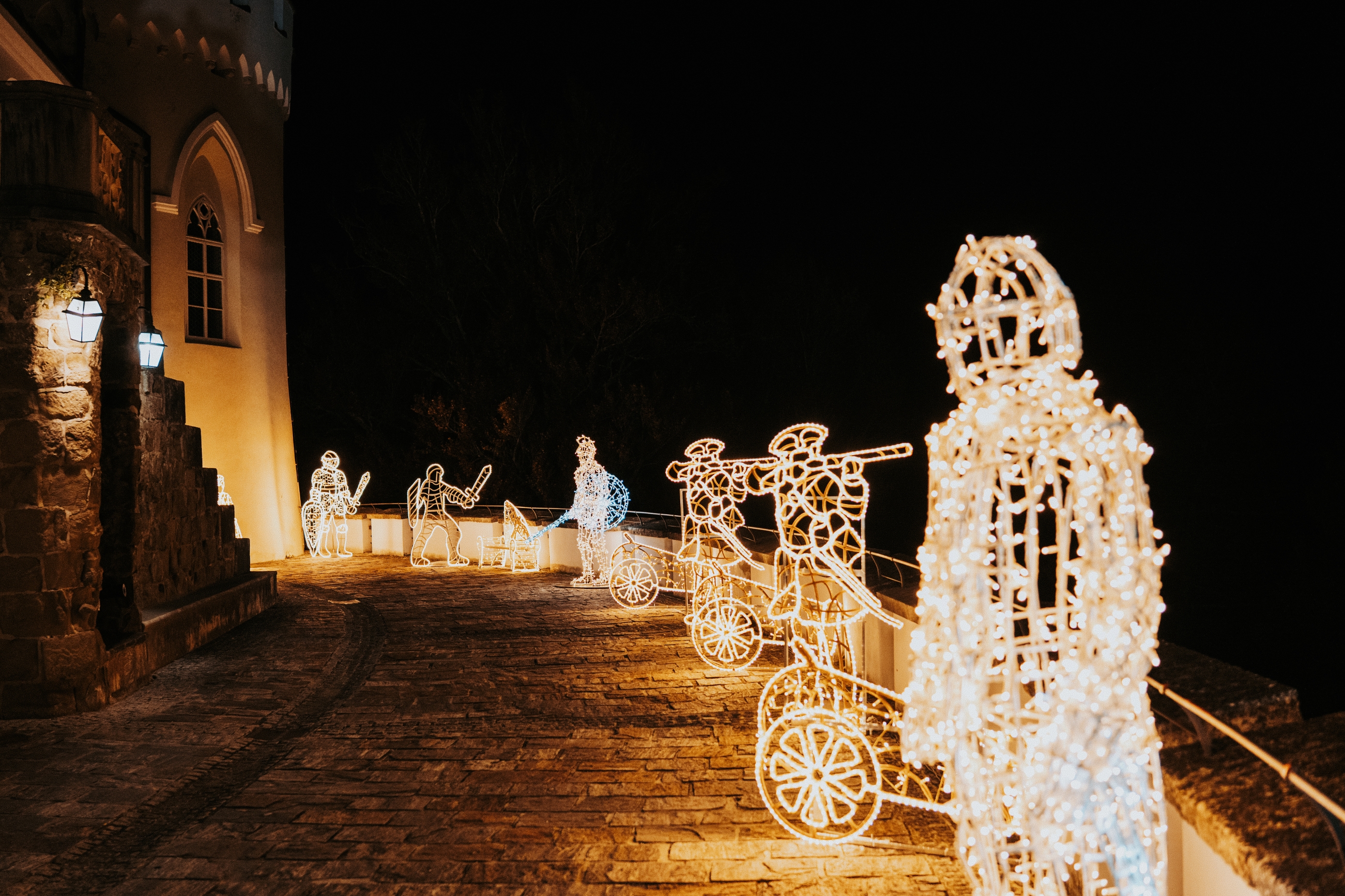 Trakošćan, Dvorac svjetla