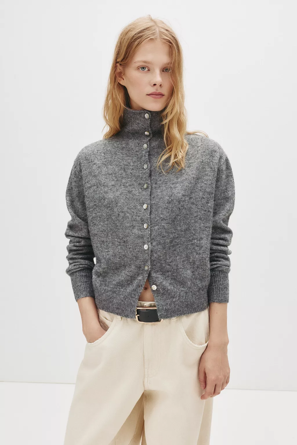 kardigani s visokim ovratnikom Pull&Bear