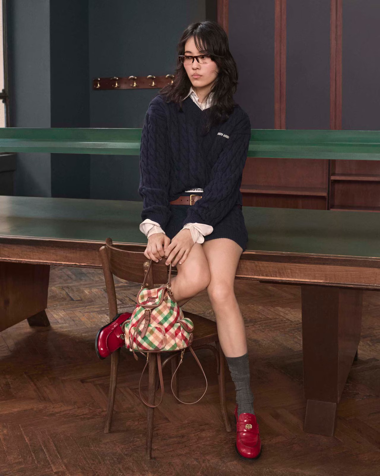 preppy stil Miu Miu