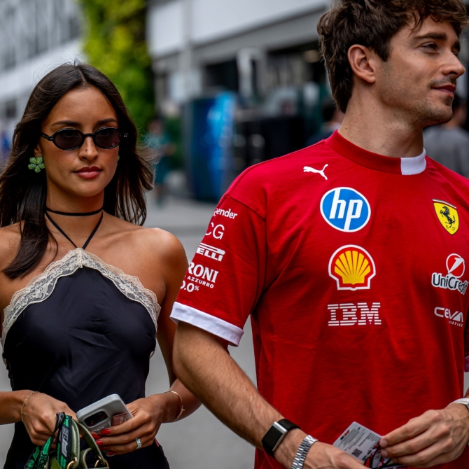 Vijest o kojoj se priča: Zaručili su se Charles Leclerc i Alexandra Saint Mleux