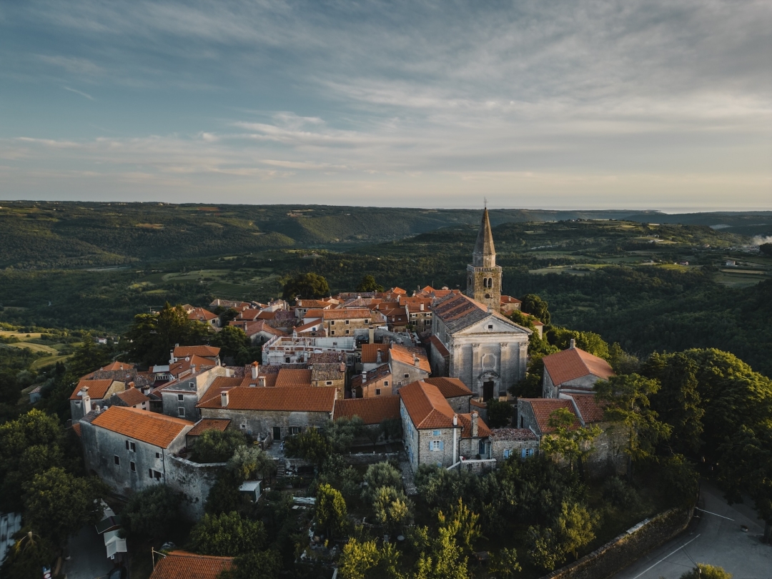 Grožnjan iz zraka (3)